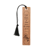 Engraved Wooden Bible Verse Quote Bookmarks