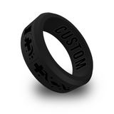 WildFire Cross Ichthus Silicone Ring