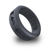 WildFire Cross Ichthus Silicone Ring