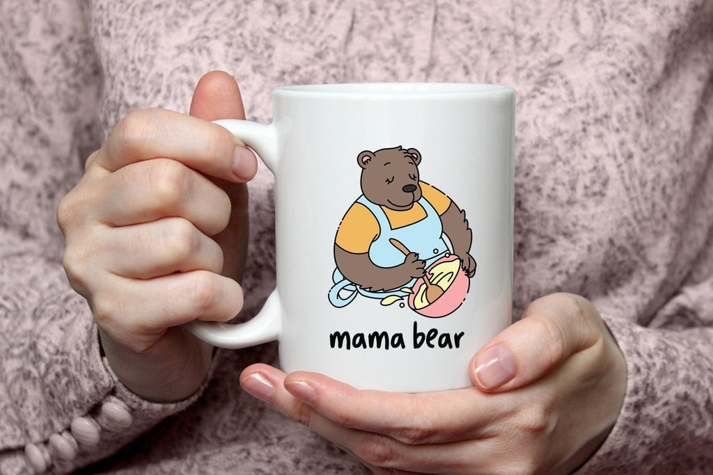 Momma Bear Mug - Earthen Vessel Gallery