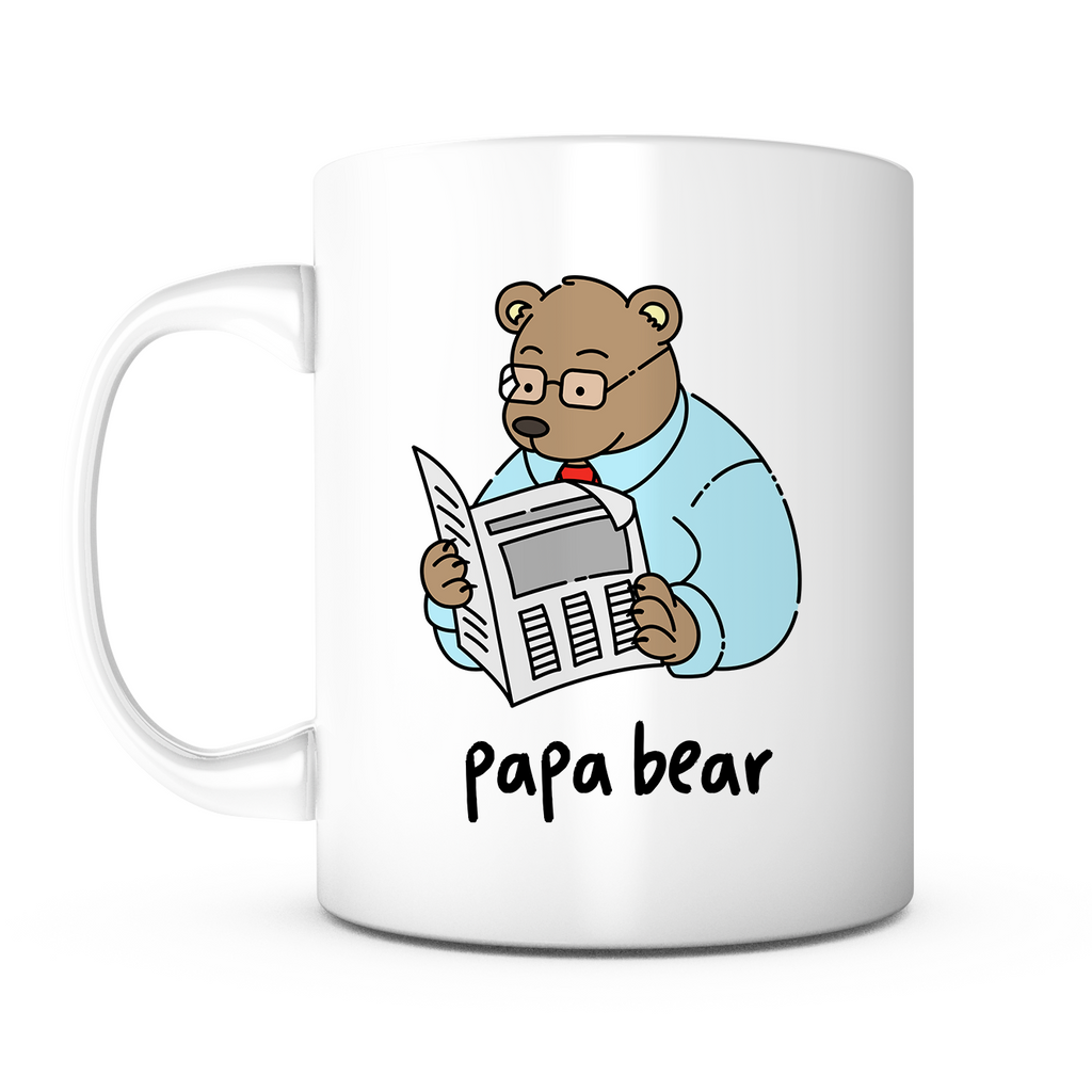 Lazy One Papa Bear Mug  American Bear Association