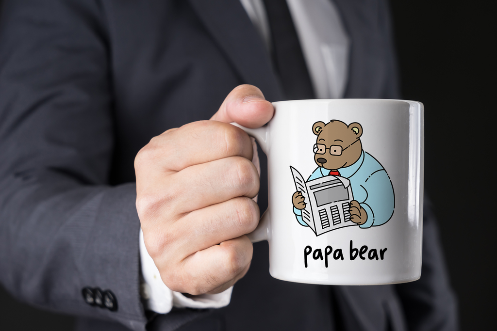 Papa Bear Coffee Mug, Papa Bear, Gift for Dad, Fathers Day G - Inspire  Uplift