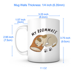 "My Roommate" Mug